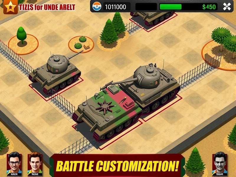 Armored Clash Indian Tanks Gameplay Screenshot